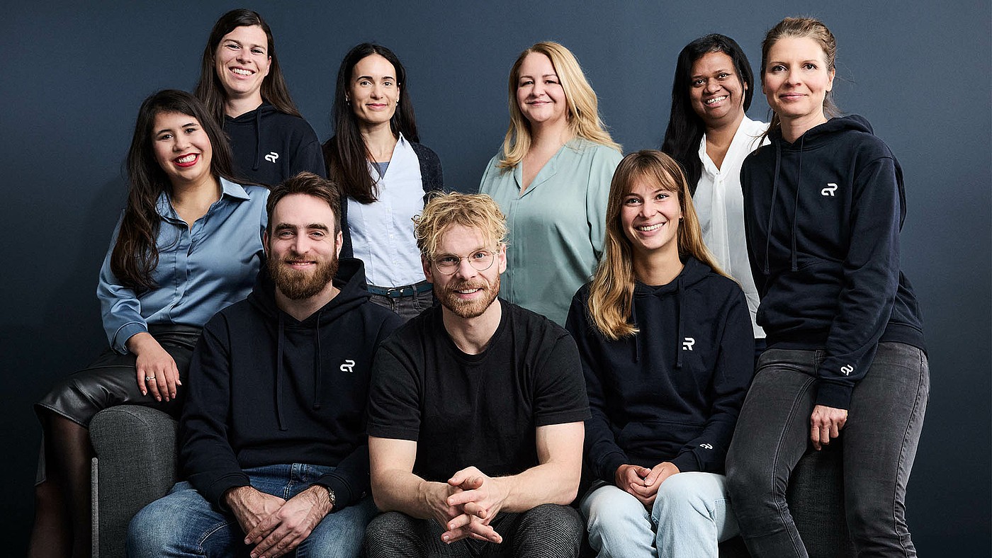 Ein Gruppenfoto des People and Talent Teams von Agile Robots